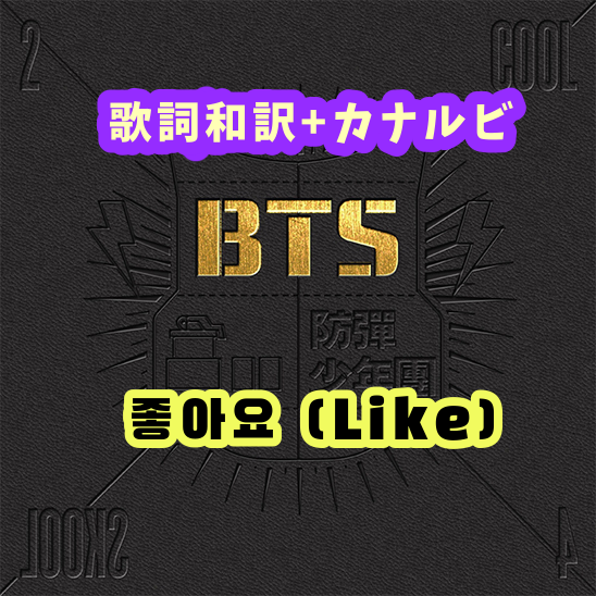 Bts 좋아요 Like 歌詞 和訳 カナルビ付き Btsの歌詞 掛け声